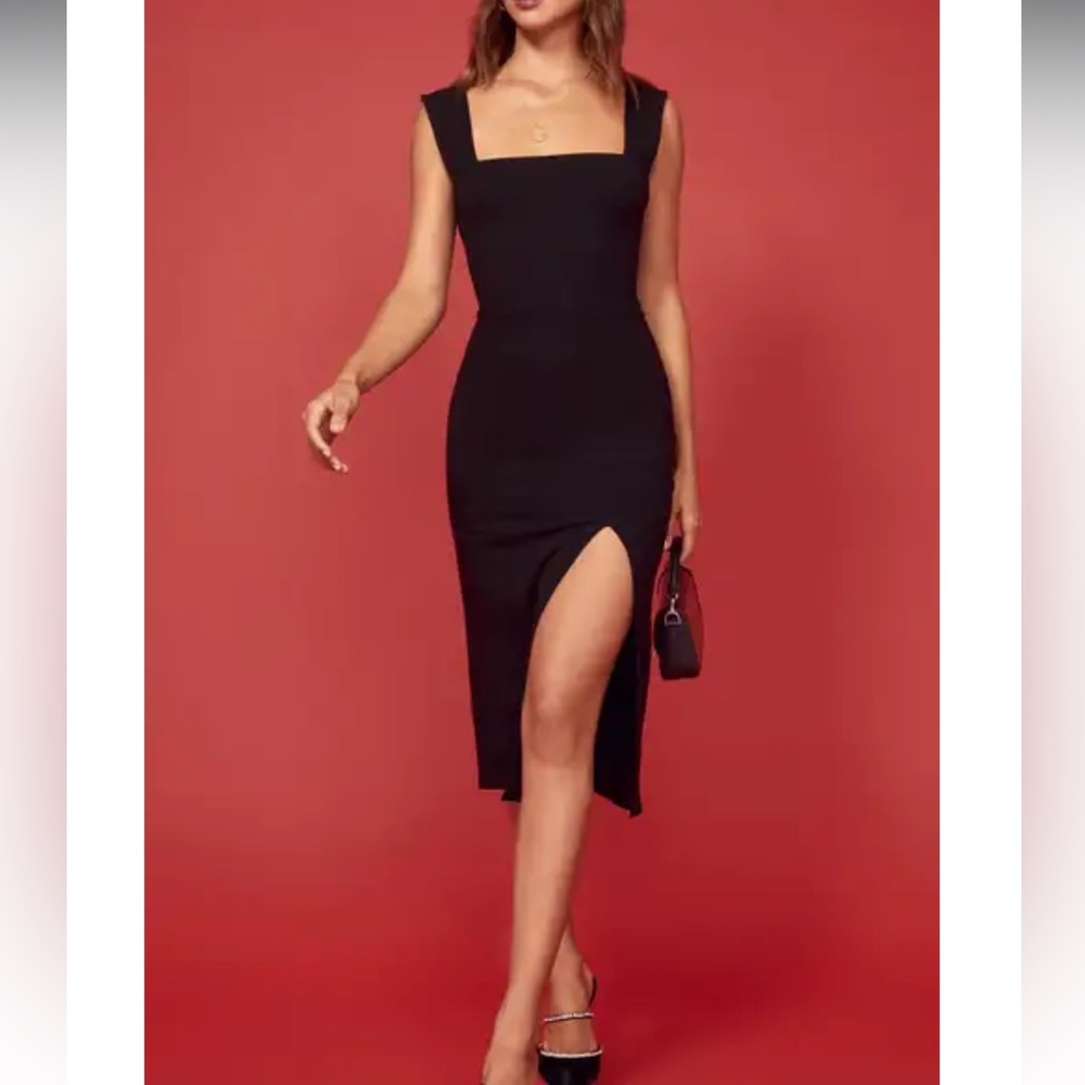 Reformation Cassie sheath dress -medium